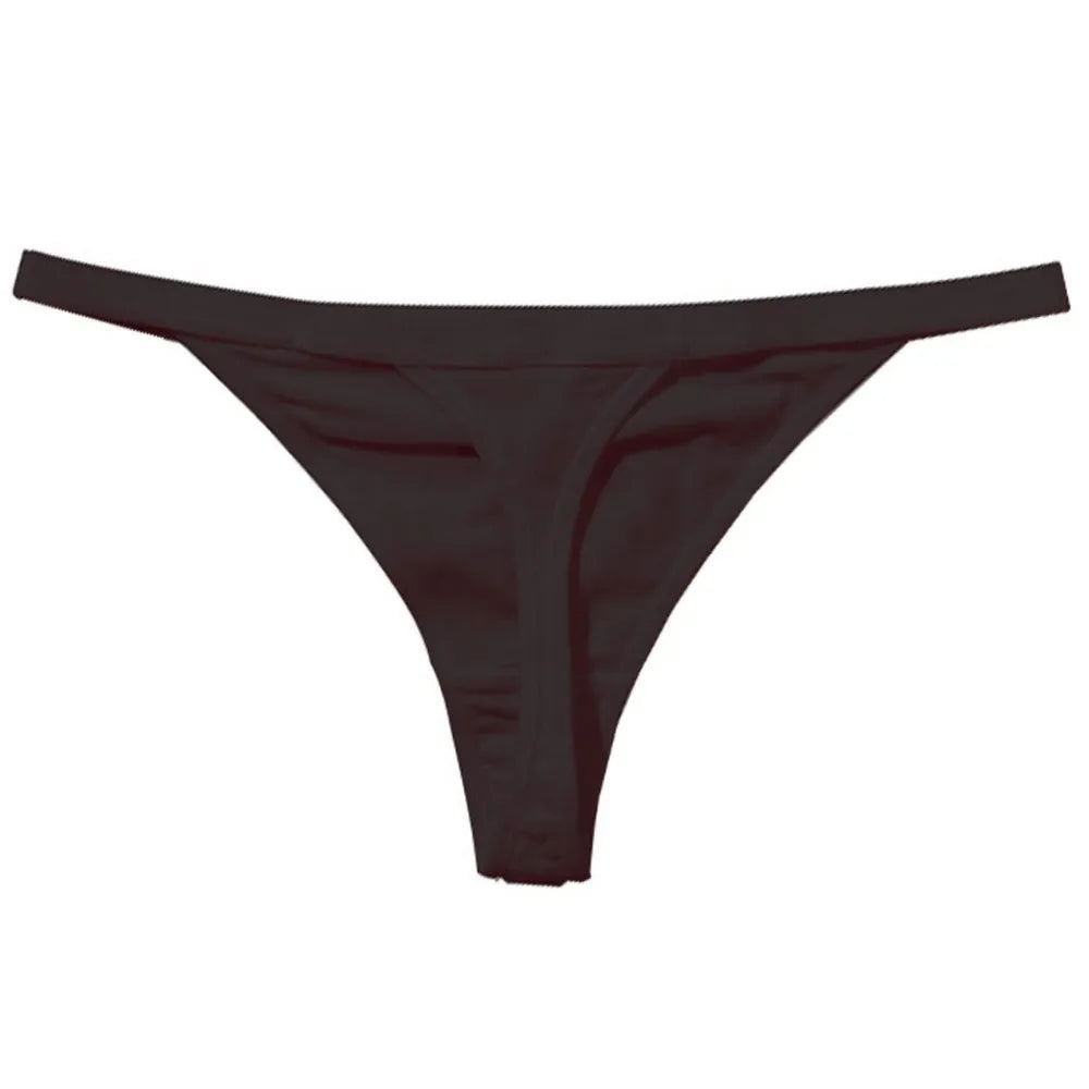 RUMILA Cotton & Lace Women’s Panties – Low Waist Soft Briefs & Thongs with Bow Detail