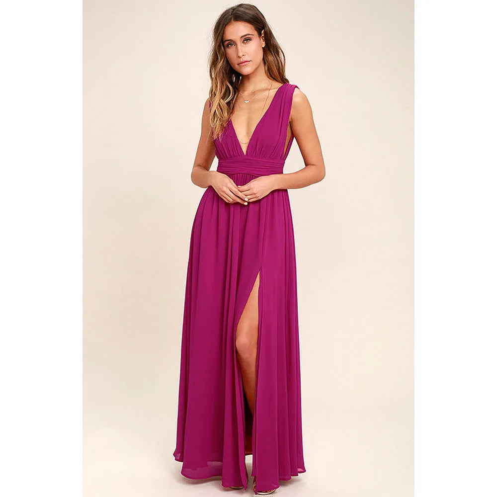 Multicolor Backless Mesh Maxi Dress – Sexy Bodycon Summer Evening Dress for Women