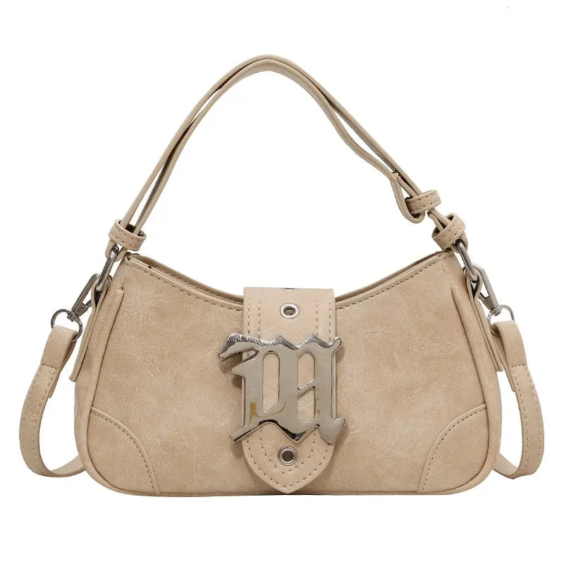 Casual Luxury Handbag for Women – PU Nubuck Soft Designer Shoulder Bag 2025