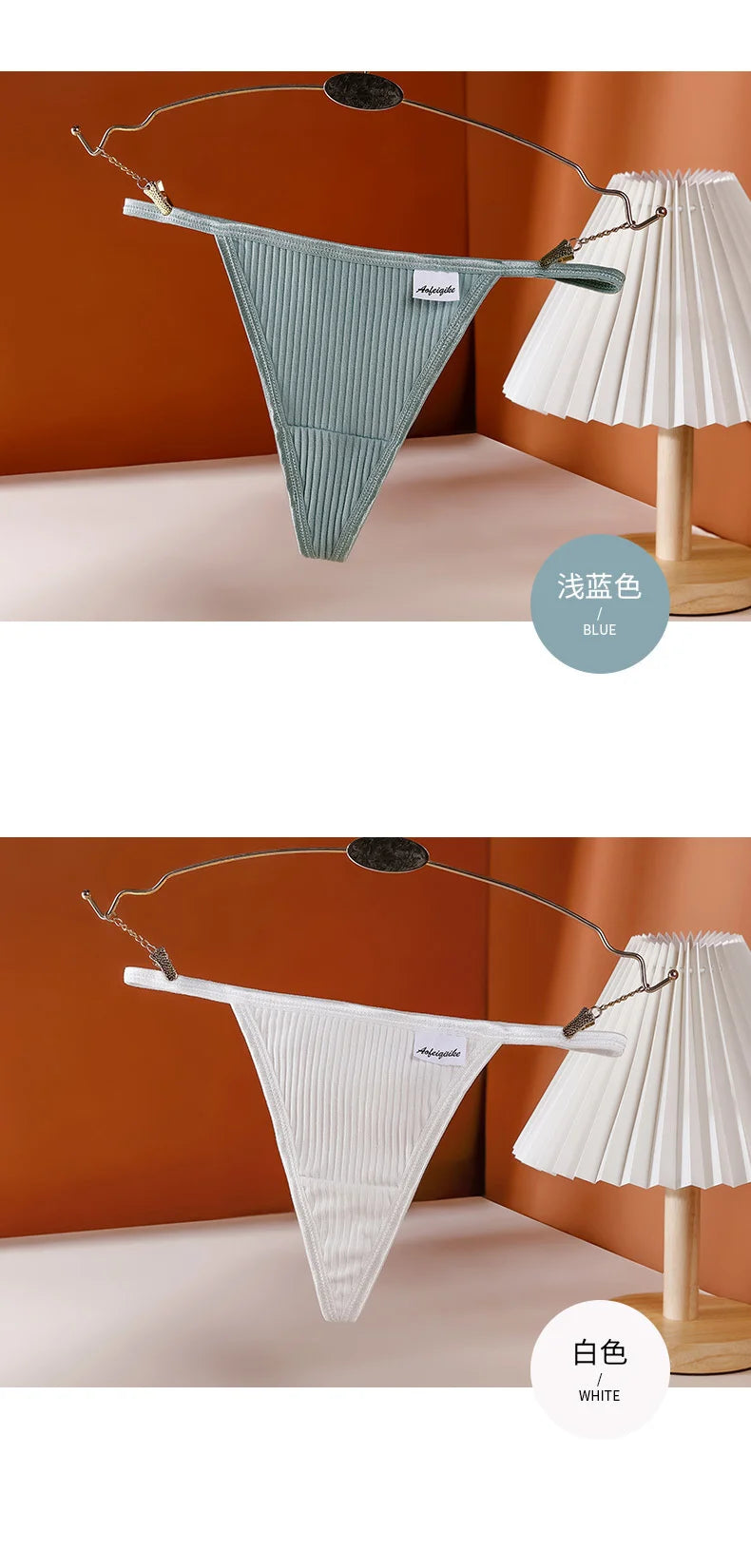 Cotton Sexy Thong Women Low Waist Comfortable Bikini Underwear MODIVA