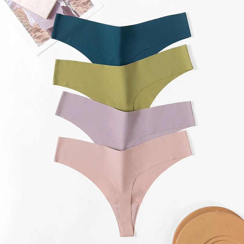 10-Pack Seamless Women’s Panties – Soft Breathable Knit Underwear | MODIVA