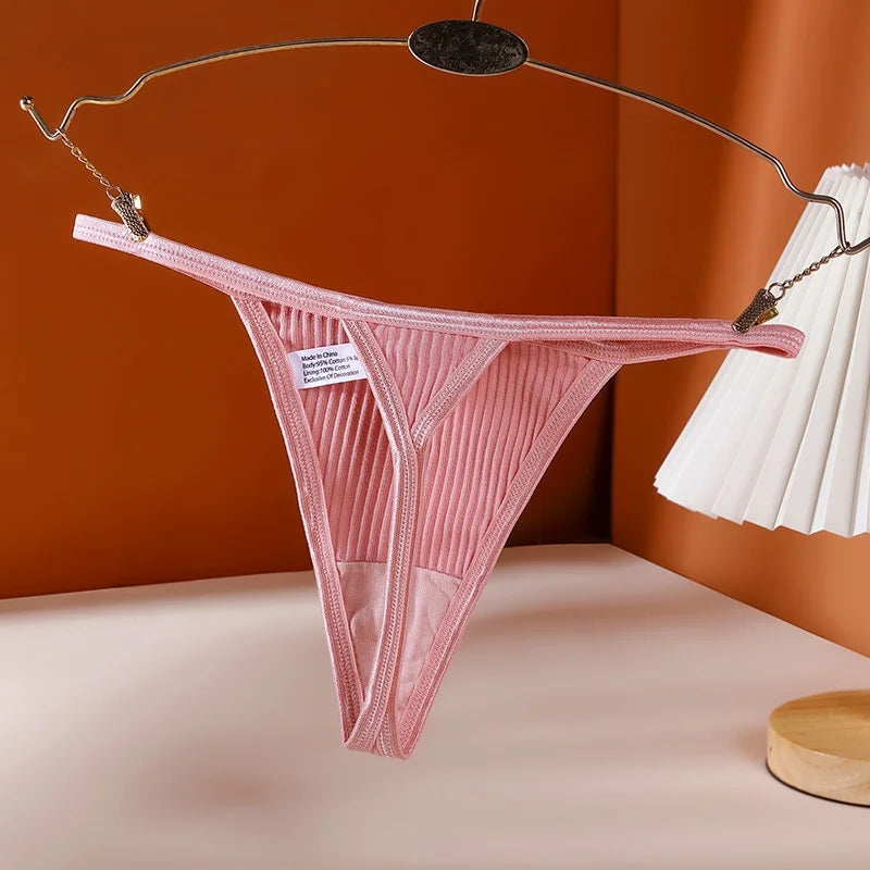 Cotton Sexy Thong Women Low Waist Comfortable Bikini Underwear MODIVA