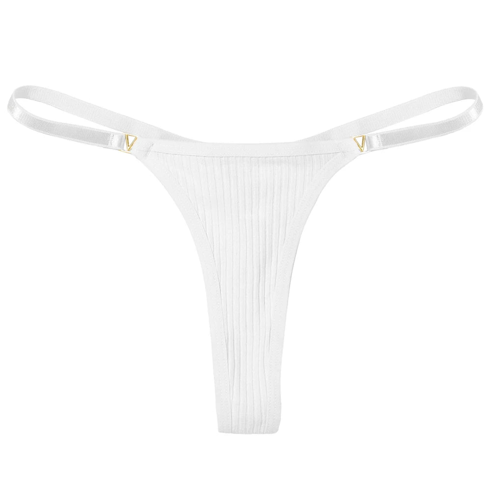 Seamless Cotton G-String Thong – Sexy Low Waist Traceless Women’s Panties