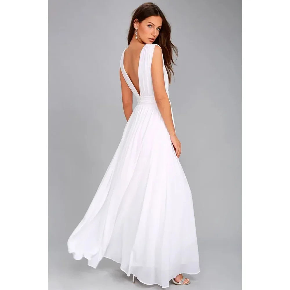 Multicolor Backless Mesh Maxi Dress – Sexy Bodycon Summer Evening Dress for Women