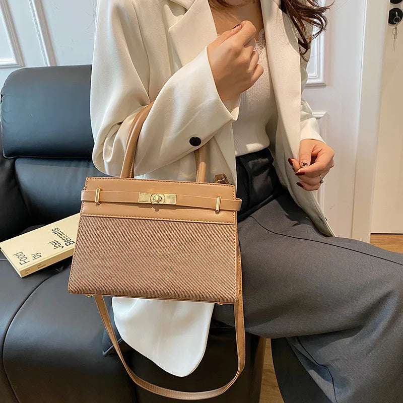 Fashionable and Casual 2025 Women’s Shoulder Bag – Versatile PU Leather, Trendy Style
