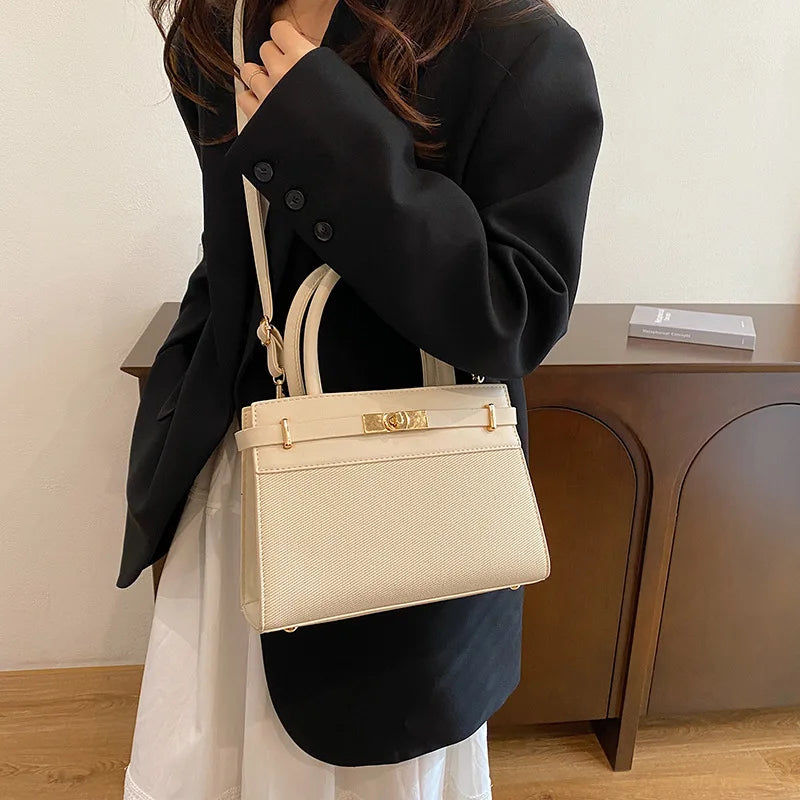 Fashionable and Casual 2025 Women’s Shoulder Bag – Versatile PU Leather, Trendy Style
