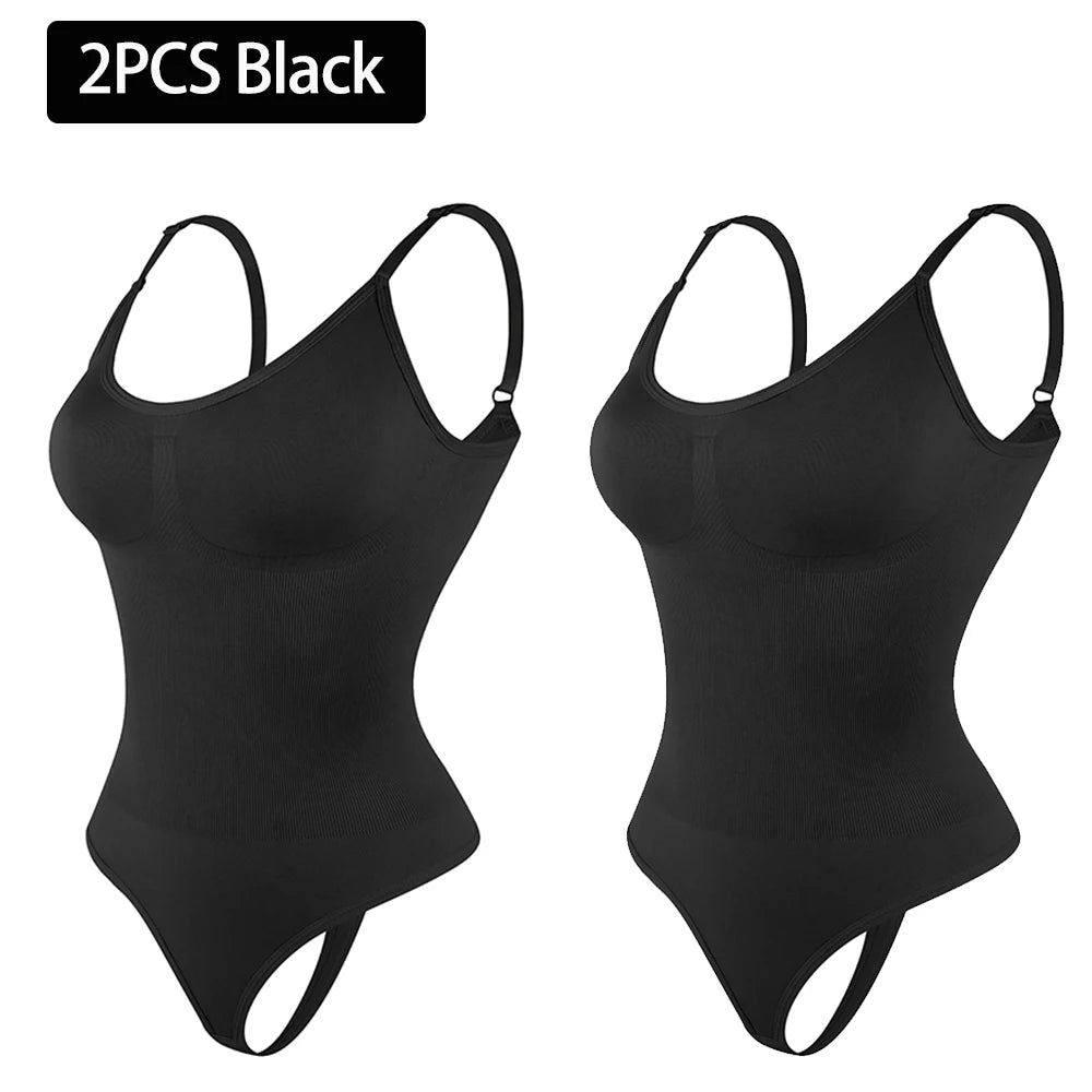 Smoothing Shapewear Bodysuit for Women – Faja Full Body Shaper Thong