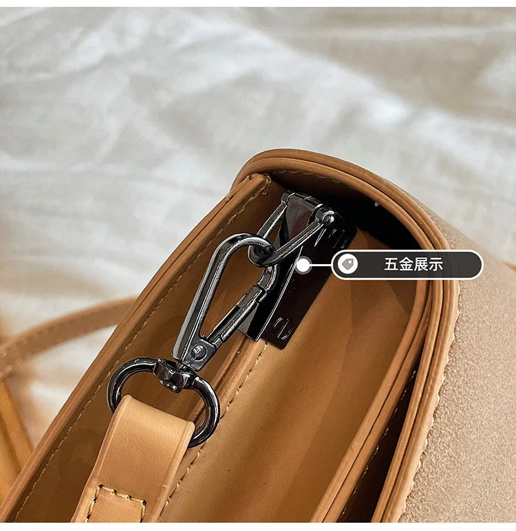 Crossbody bag for women, new matte PU small square bag, chic women's crossbody bag, shoulder bag, hot selling