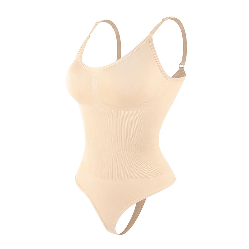 Smoothing Shapewear Bodysuit for Women – Faja Full Body Shaper Thong