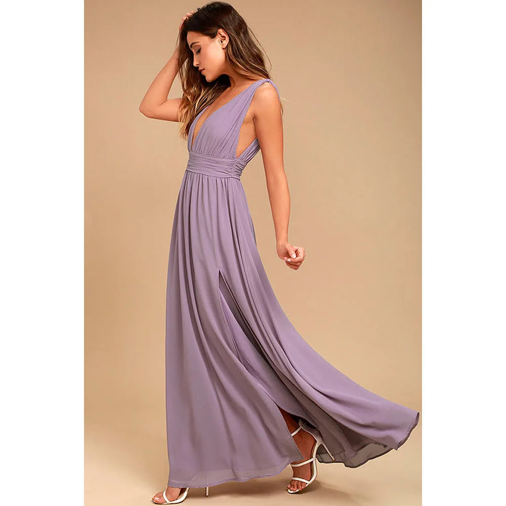 Multicolor Backless Mesh Maxi Dress – Sexy Bodycon Summer Evening Dress for Women