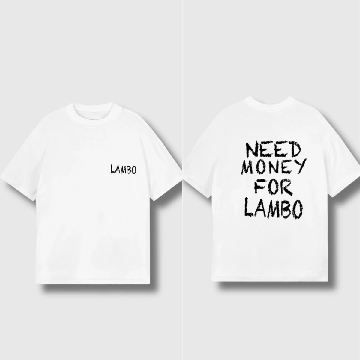 Summer Clothes Women Men T-shirts Need Money for Porsche Tee Casual Cotton Top Oversized Y2k Short Sleeves Male Female T-shirts