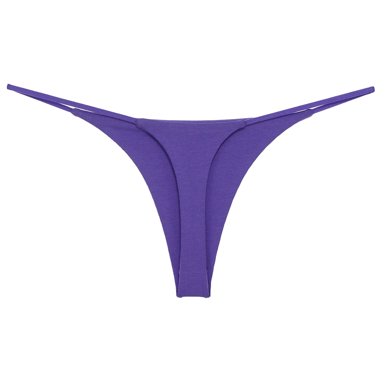 Low Rise Thong Bikini Bottom – Women's T-Back Swimwear for Sunbathing & Beachwear