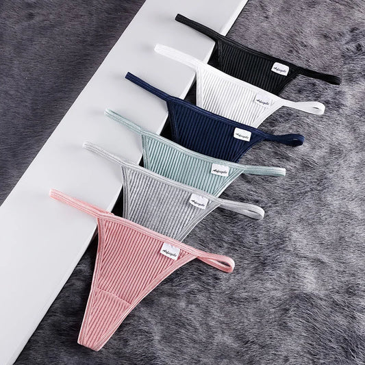 Cotton Sexy Thong Women Low Waist Comfortable Bikini Underwear MODIVA
