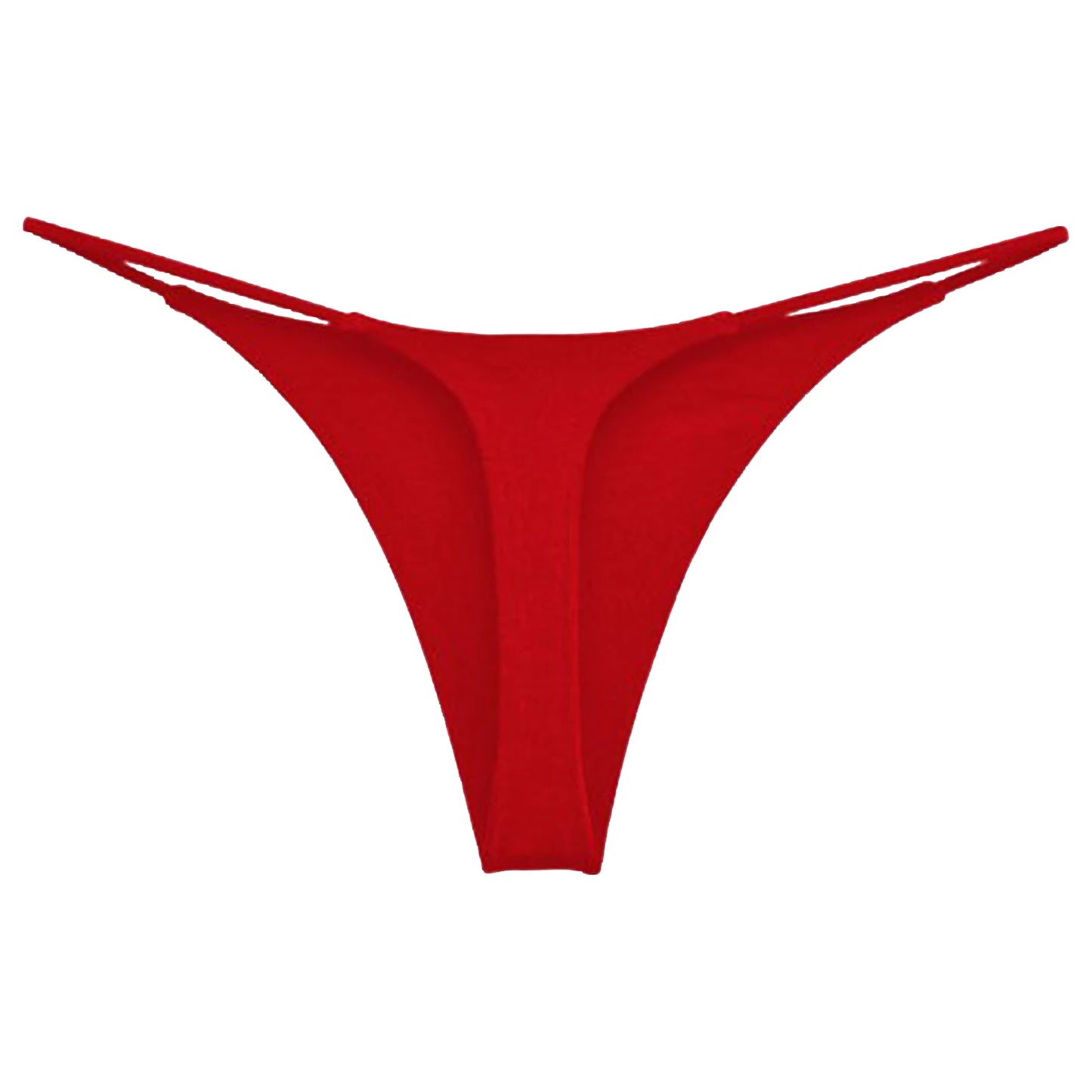 Low Rise Thong Bikini Bottom – Women's T-Back Swimwear for Sunbathing & Beachwear